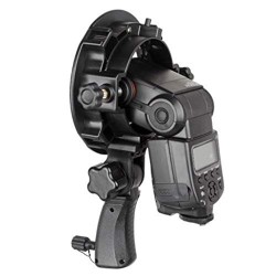 Triopo S-Type Bowens Mount Bracket Multi Shoe for Godox V1 Flash Softbox